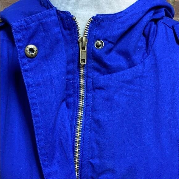 Zenana Royal Hood Full-Zip/Snap Drawstring Vest New - Picture 6 of 9